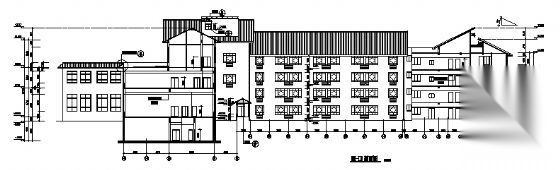 某四层五星级宾馆建筑施工图施工图下载【ID:151527160】