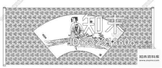 图块/节点装饰画图块1施工图下载【ID:832318808】