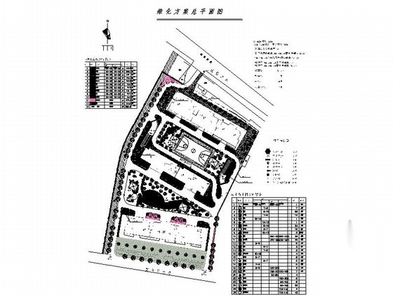 武警小区绿化景观设计施工图施工图下载【ID:161072174】