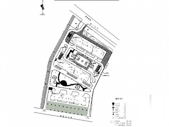 武警小区绿化景观设计施工图施工图下载【ID:161072174】