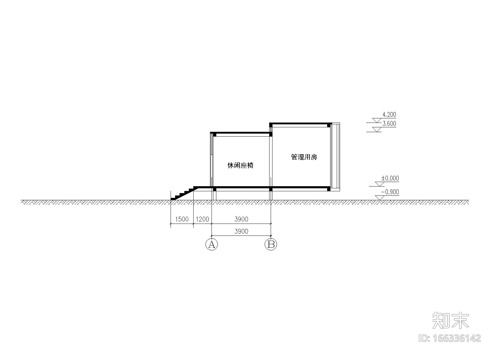 员工休息室建筑施工图设计_CADcad施工图下载【ID:166336142】