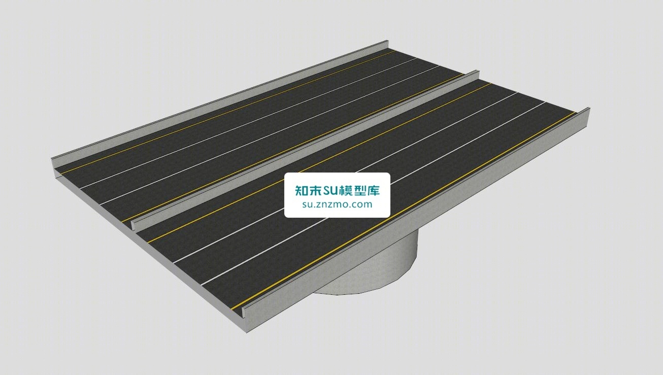 5款公路的打包模型SU模型下载【ID:148486126】