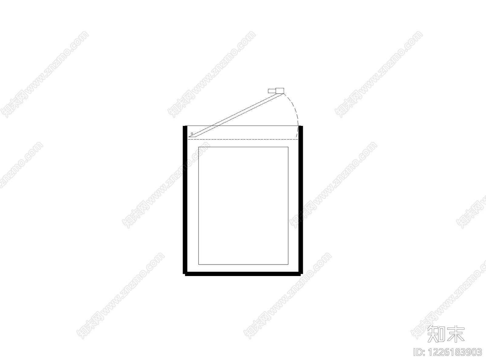 门cad施工图下载【ID:1226183903】