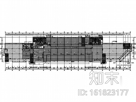 办公楼现代风室内装修图cad施工图下载【ID:161823177】