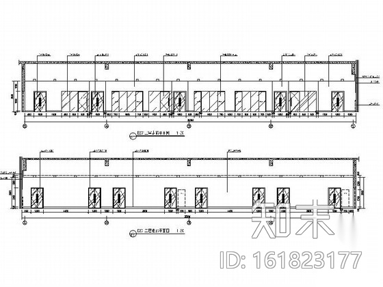 办公楼现代风室内装修图cad施工图下载【ID:161823177】