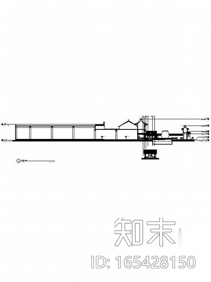 [江苏]国内著名地产主题乐园建筑施工图（含多栋建筑cad施工图下载【ID:165428150】