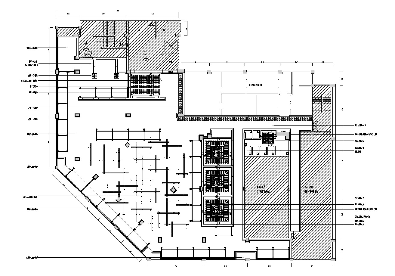 广东深圳小龙坎中式风餐厅装修全套施工图施工图下载【ID:1131206483】