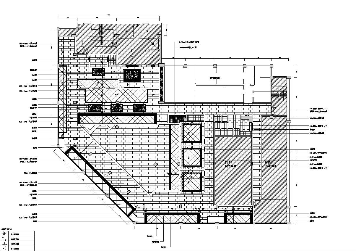 广东深圳小龙坎中式风餐厅装修全套施工图施工图下载【ID:1131206483】