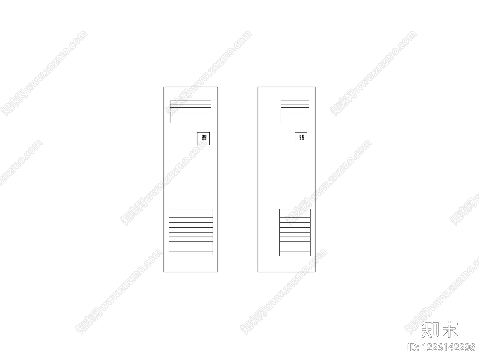 卫生间电器洁具厨具灯具施工图cad施工图下载【ID:1226142298】