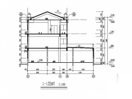 21班三层新中式幼儿园建筑施工图cad施工图下载【ID:165609195】