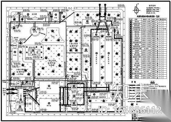 某给水厂平面布置图cad施工图下载【ID:164886112】