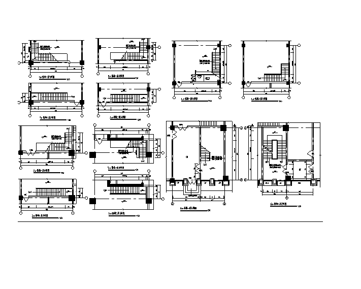 [宁夏]高层欧式风格框架剪力墙结构办公楼建筑施工图cad施工图下载【ID:151638151】