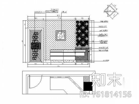 [厦门]高档量贩式KTV包厢室内装修施工图cad施工图下载【ID:161814156】