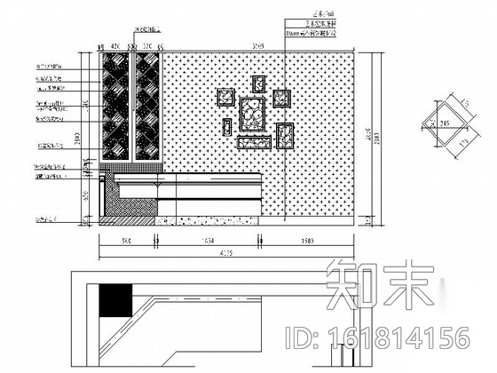 [厦门]高档量贩式KTV包厢室内装修施工图cad施工图下载【ID:161814156】