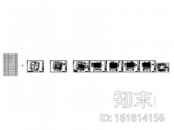 [厦门]高档量贩式KTV包厢室内装修施工图cad施工图下载【ID:161814156】