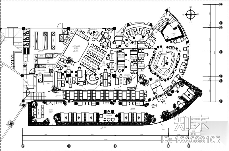 [重庆]重庆大学城胡桃里PDF施工图（附电气图、给排水）cad施工图下载【ID:166688105】