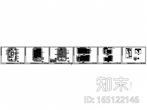 [北京]高档中式会所KTV包间装修图cad施工图下载【ID:165122146】