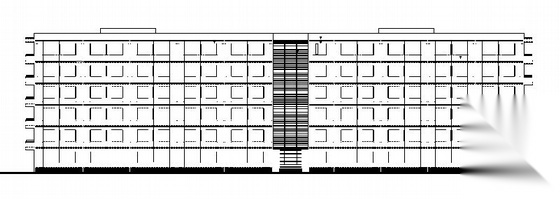 无锡惠山某学校规划区普通学生公寓建筑结构方案图cad施工图下载【ID:168130182】