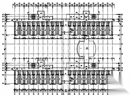 无锡惠山某学校规划区普通学生公寓建筑结构方案图cad施工图下载【ID:168130182】