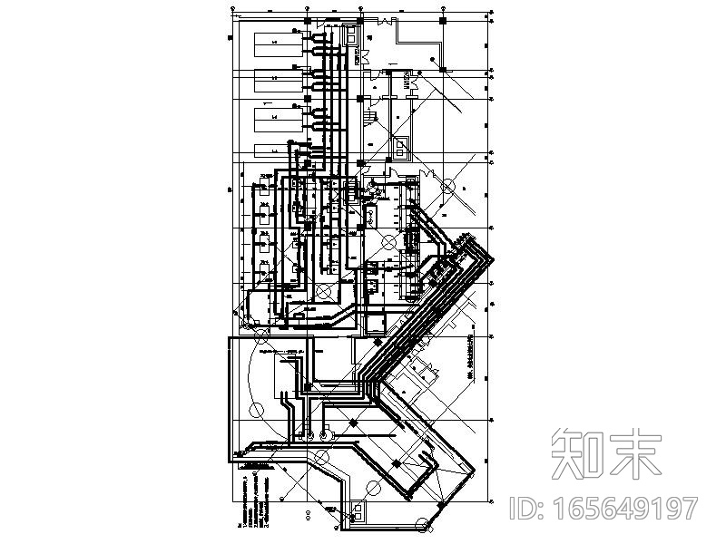 超高层甲级办公楼_商业机房大样图CADcad施工图下载【ID:165649197】