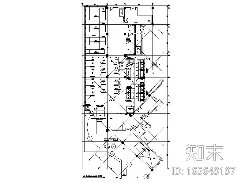 超高层甲级办公楼_商业机房大样图CADcad施工图下载【ID:165649197】