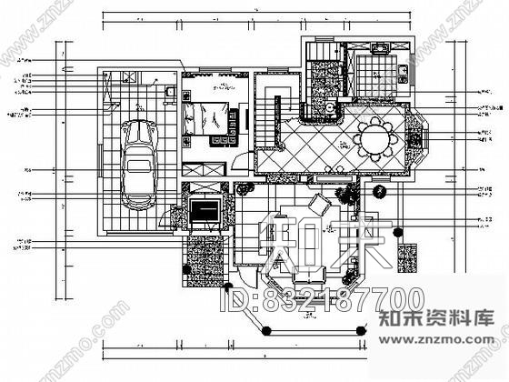 图块/节点双层别墅平面布置图cad施工图下载【ID:832187700】