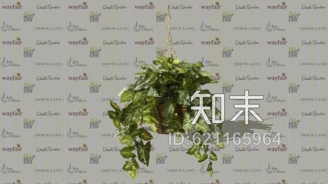 花垂海胆SU模型下载【ID:621165964】