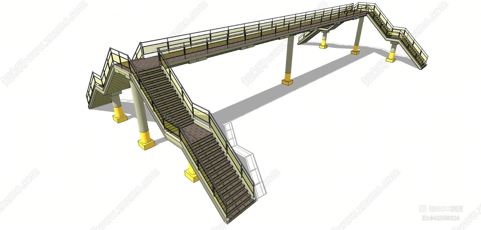 天桥SU模型下载【ID:942559324】