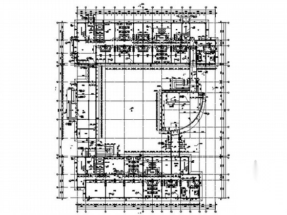 [德州]某儿童福利院五层公寓建筑施工图cad施工图下载【ID:160719185】