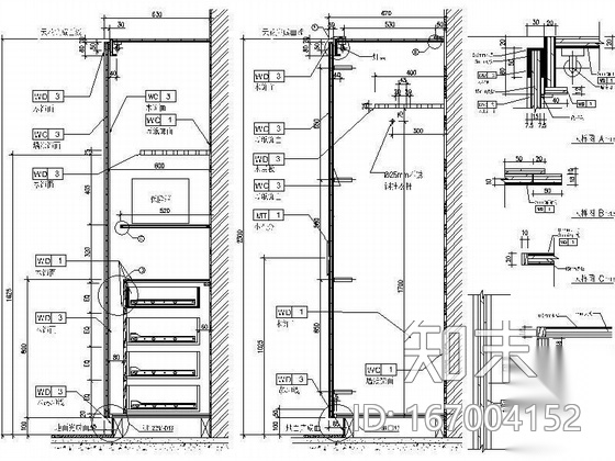 香格里拉标准样板房施工图施工图下载【ID:167004152】