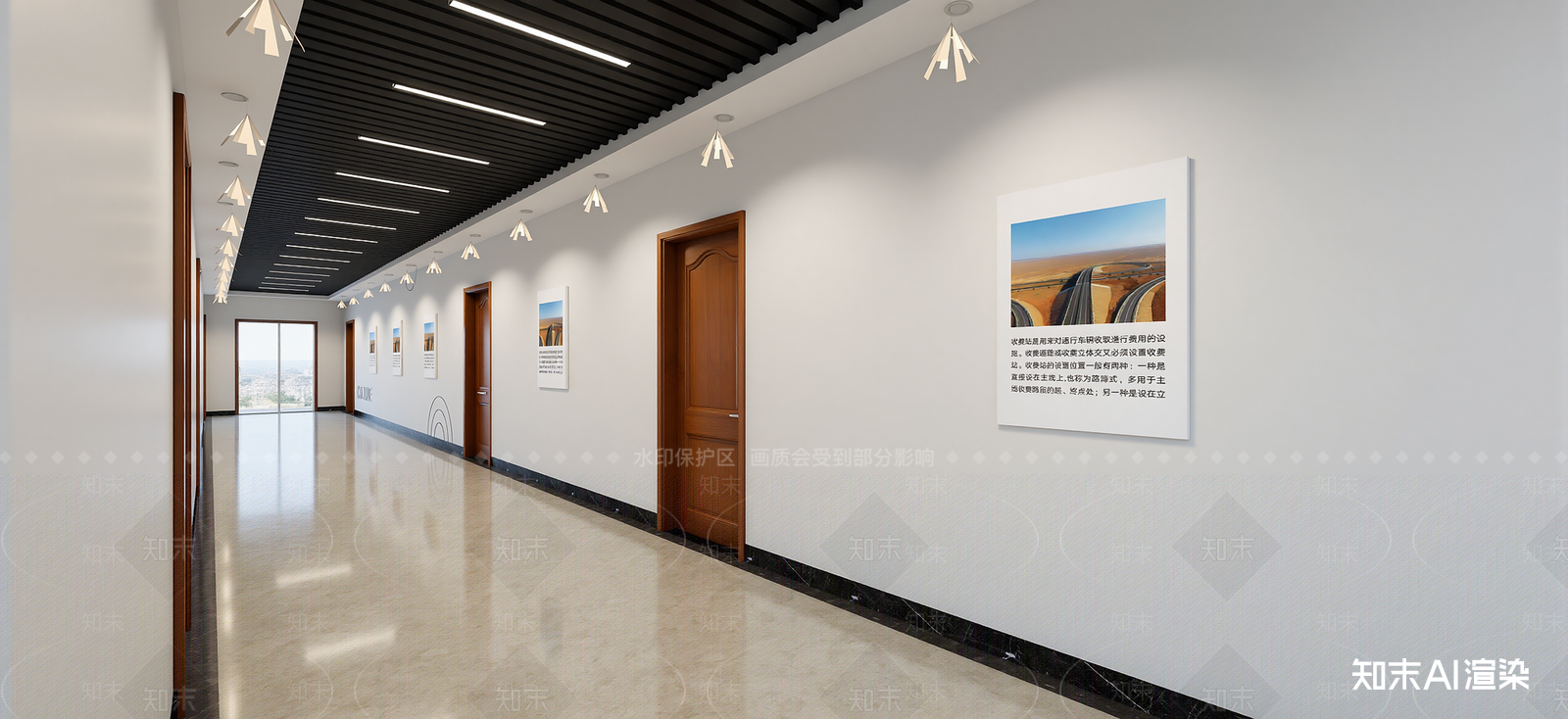 现代企业展厅SU模型下载【ID:1222163632】