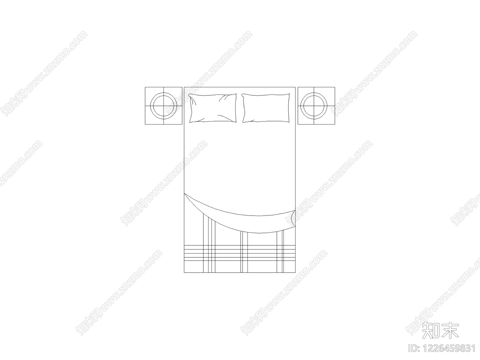 床cad施工图下载【ID:1226459831】