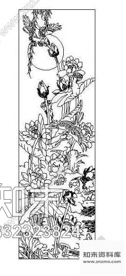 图块/节点风景图cad施工图下载【ID:832323824】