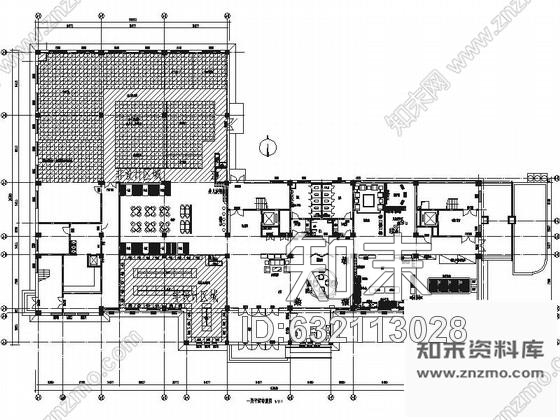 施工图内蒙高级现代风格母婴会所室内装修施工图含实景施工图下载【ID:632113028】