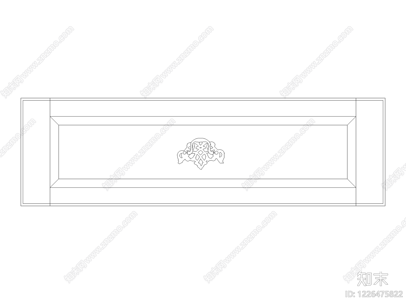 背景墙cad施工图下载【ID:1226475822】