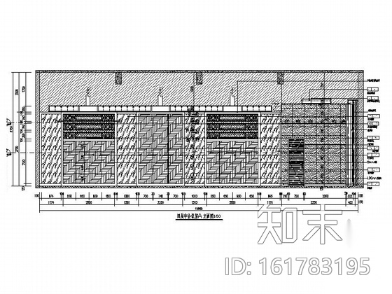 [江西]高档四星级酒店中式风格中小会议室装修施工图（含...cad施工图下载【ID:161783195】