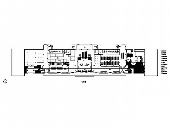 [上海]某长途汽车客运总站建筑方案图、设计说明cad施工图下载【ID:164868138】