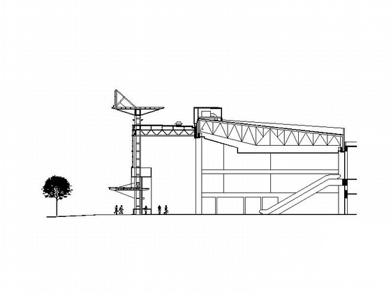 [上海]某长途汽车客运总站建筑方案图、设计说明cad施工图下载【ID:164868138】