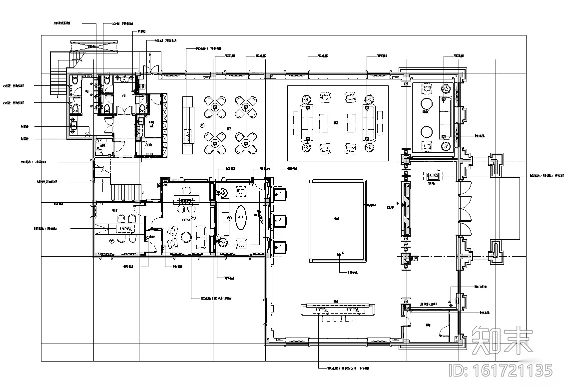 萧政储出26号地块售楼处施工图施工图下载【ID:161721135】