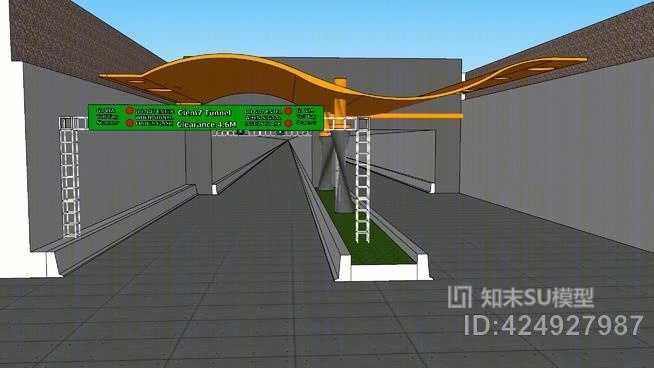克莱姆（隧道隧道clem7琼斯）SU模型下载【ID:424927987】