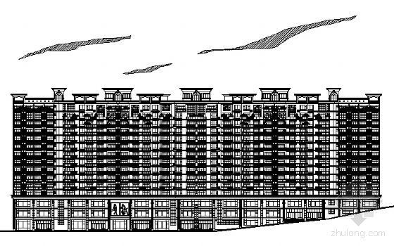 [重庆]某高层住宅小区规划设计方案图施工图下载【ID:149843199】
