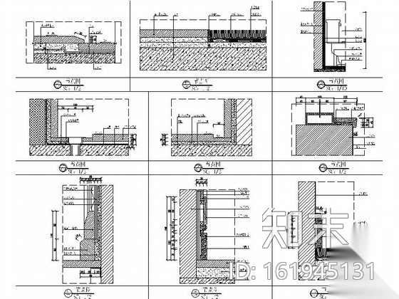 [杭州]高档连锁酒店新古典标间装修图（含效果）施工图下载【ID:161945131】