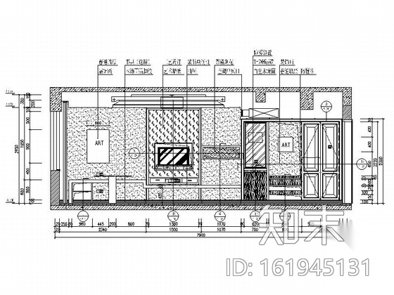 [杭州]高档连锁酒店新古典标间装修图（含效果）施工图下载【ID:161945131】