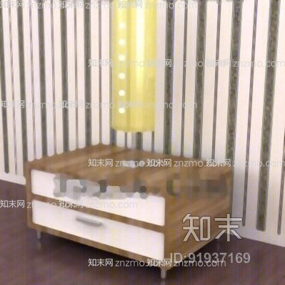 床头柜683D模型下载【ID:91937169】
