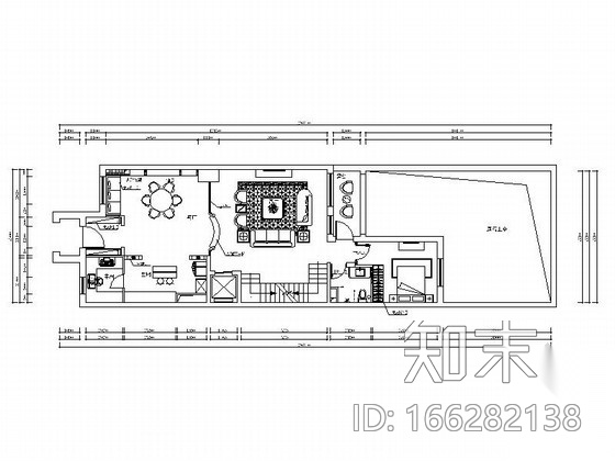 [北京]高档古典中式风格两层别墅室内装饰施工图（含效果...cad施工图下载【ID:166282138】