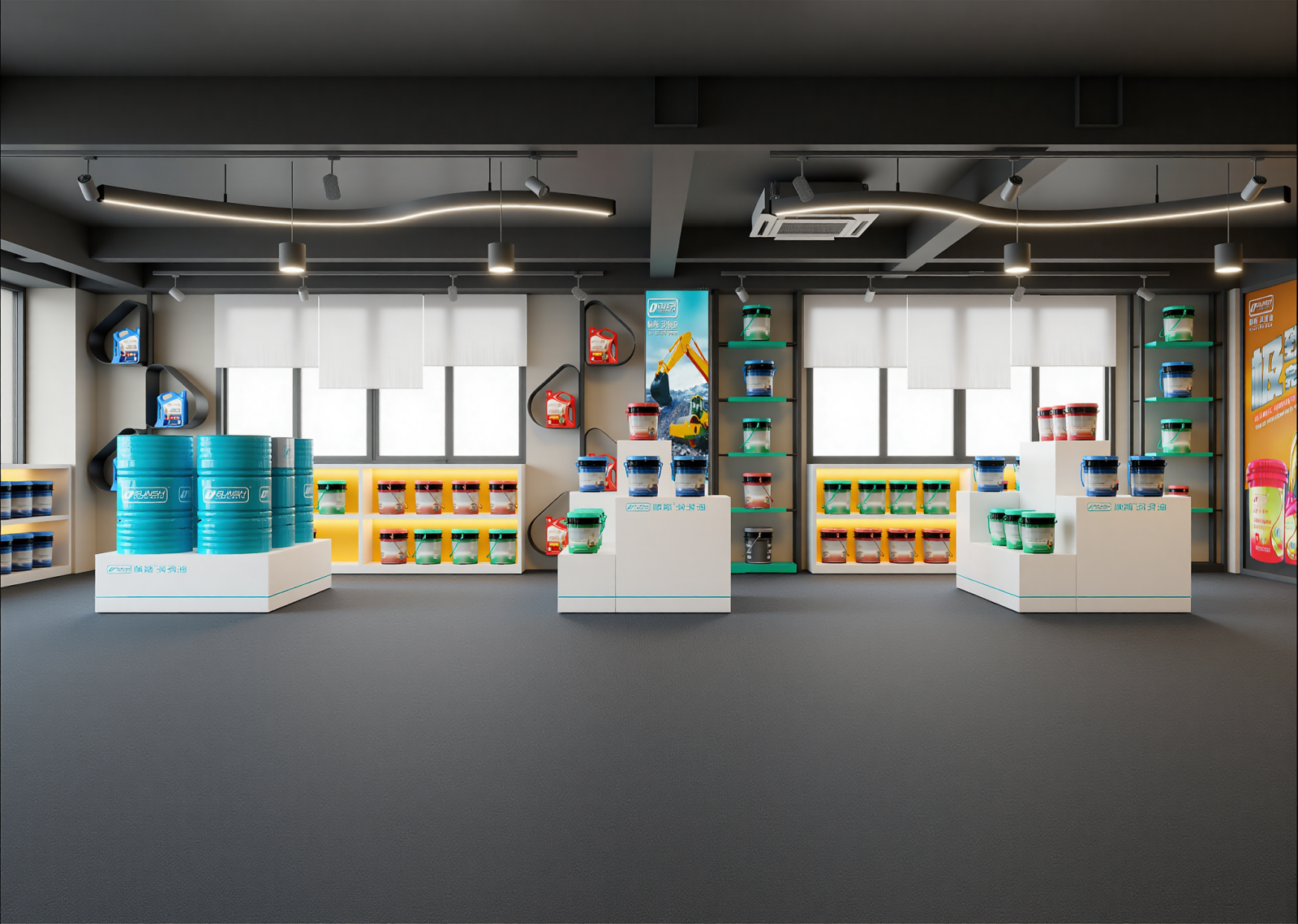 工业其他产品展厅3D模型下载【ID:1215022746】