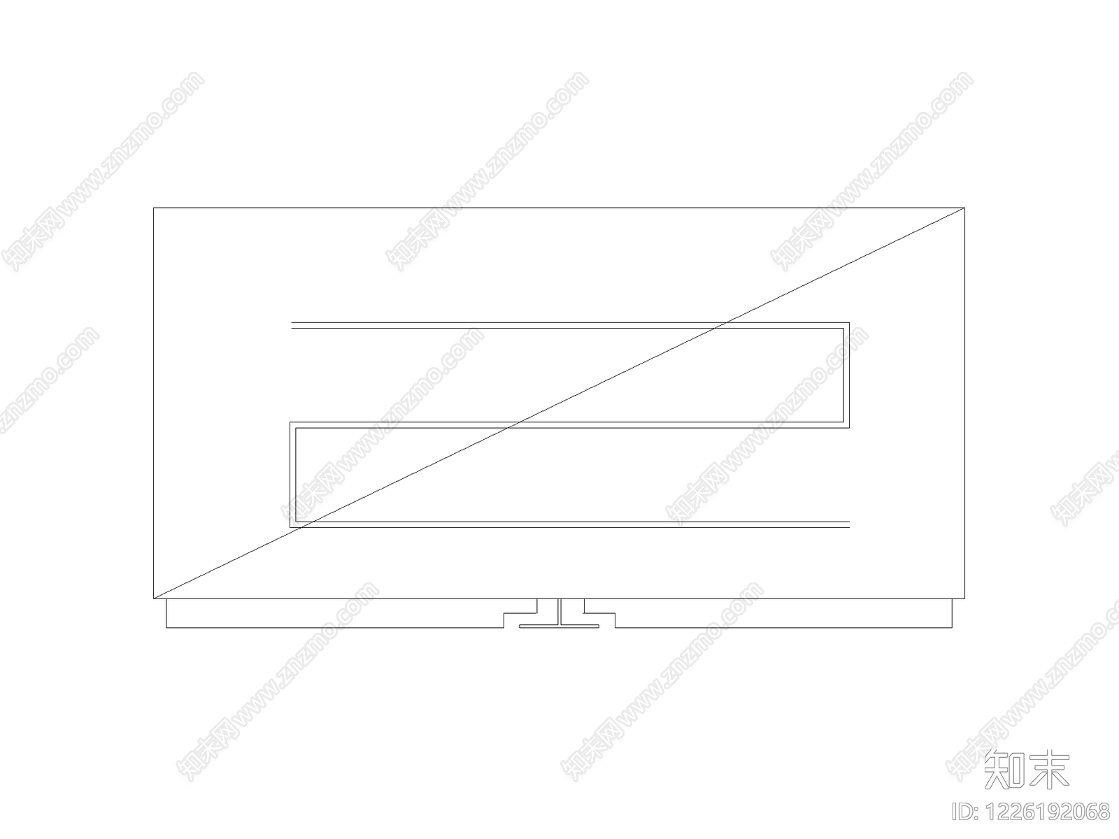 柜子cad施工图下载【ID:1226192068】