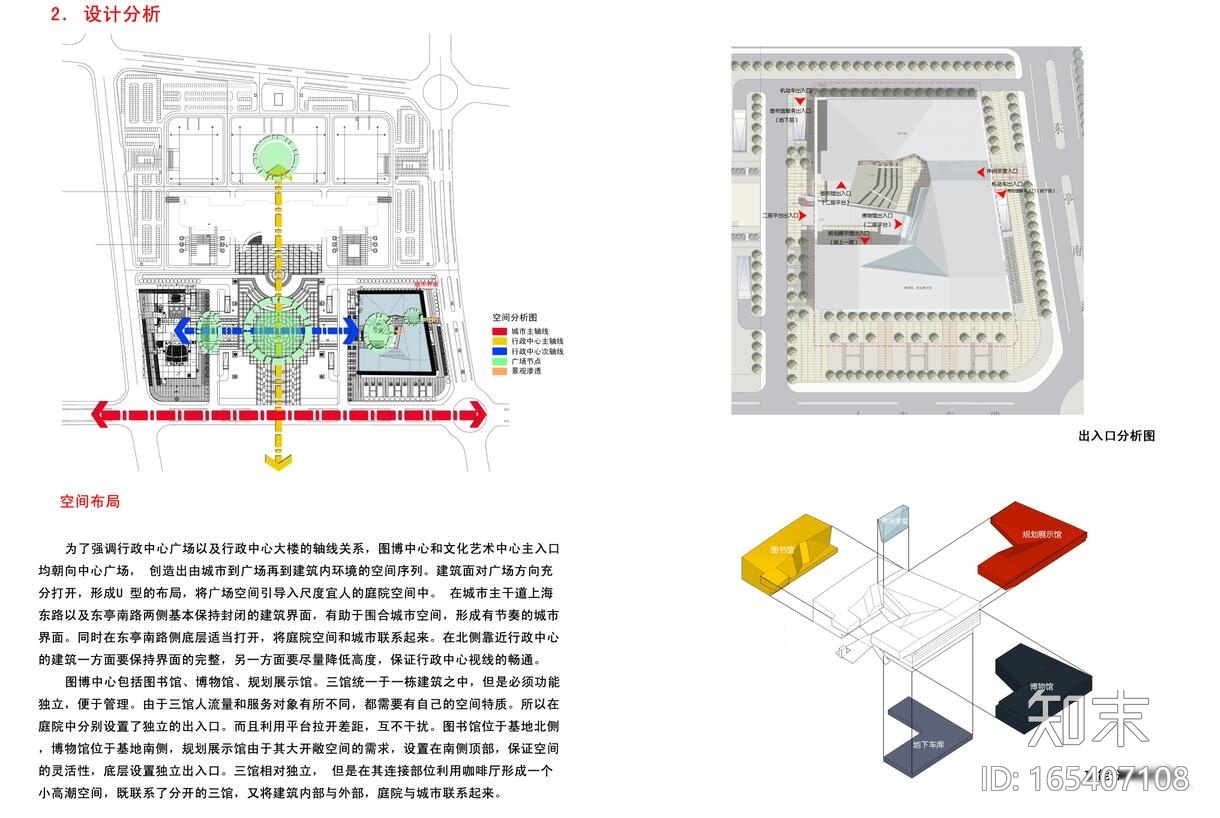 太仓图博中心文体建筑方案文本（CAD+文本）.施工图下载【ID:165407108】