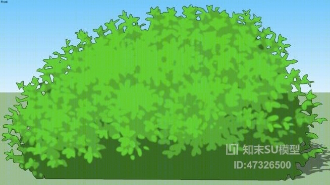 shrubbery01SU模型下载【ID:47326500】