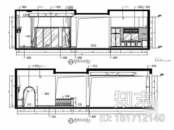 [广州]意大利式高贵典雅别墅室内设计CAD施工图cad施工图下载【ID:161712140】